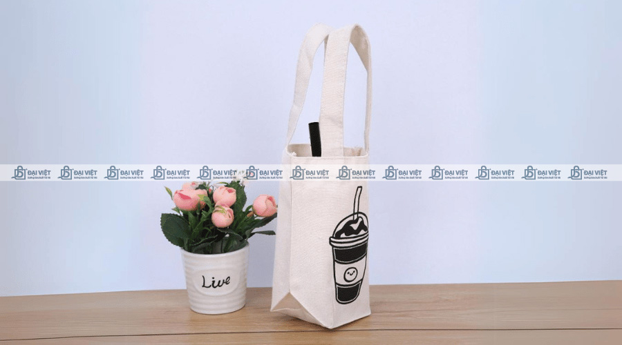 Kích cỡ túi vải canvas đựng ly thông dụng hiện nay Kích cỡ túi vải canvas đựng ly thông dụng hiện nay