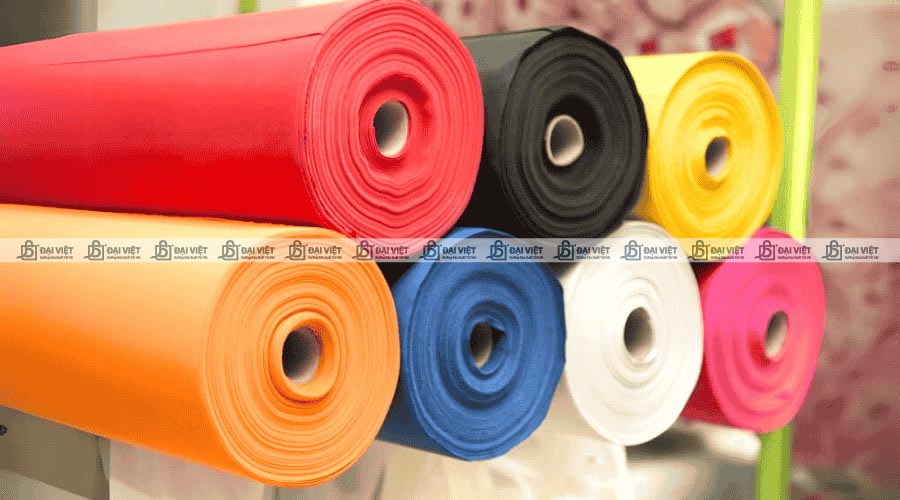 Kích thước và màu sắc vải không dệt phổ biến hiện nay Kích thước và màu sắc vải không dệt phổ biến hiện nay