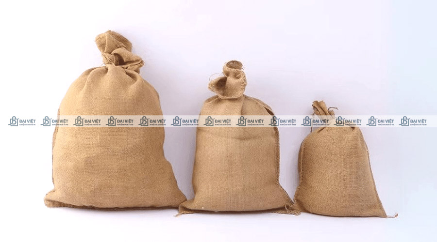 Mẫu bao tải đay đa dạng kích cỡ khác nhau Mẫu bao tải đay đa dạng kích cỡ khác nhau