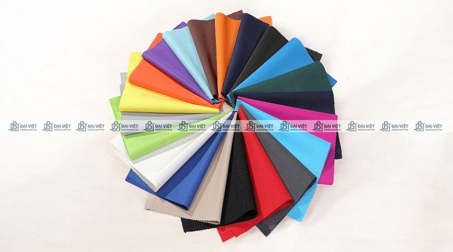 Màu sắc đa dạng của vải dù polyester Màu sắc đa dạng của vải dù polyester