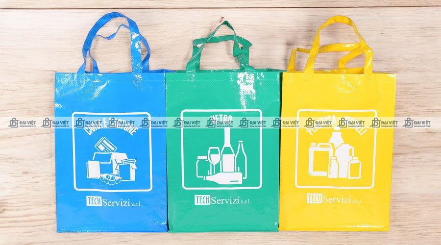 Màu sắc túi siêu thị xuất khẩu đa dạng đẹp mắt Màu sắc túi siêu thị xuất khẩu đa dạng đẹp mắt