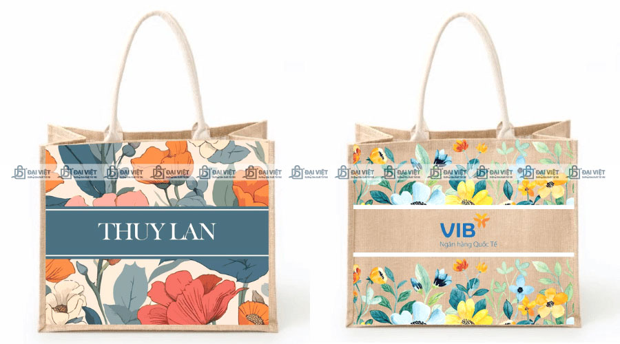 Túi cối đi biển được in họa tiết bắt mắt bằng công nghệ in PET Túi cối đi biển được in họa tiết bắt mắt bằng công nghệ in PET