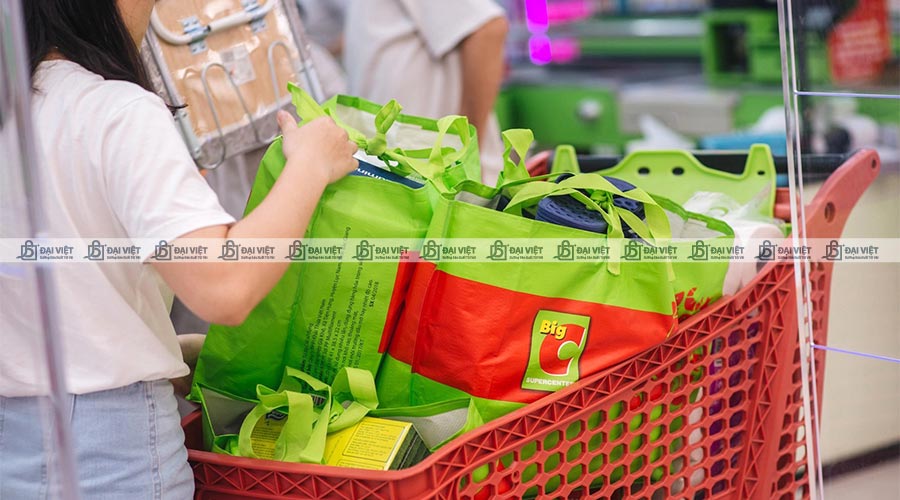 Túi vải PP dệt cán màng được ứng dụng rộng rãi tại siêu thị Túi vải PP dệt cán màng được ứng dụng rộng rãi tại siêu thị