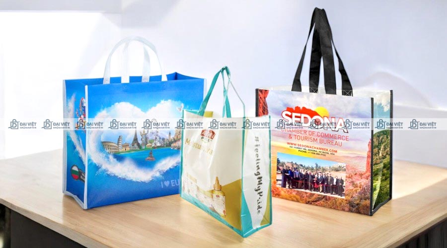 Vải PP dệt được ứng dụng sản xuất túi siêu thị PP dệt Vải PP dệt được ứng dụng sản xuất túi siêu thị PP dệt