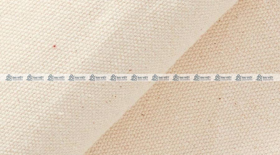Vải canvas với thành phần cotton tự nhiên 100% Vải canvas với thành phần cotton tự nhiên 100%