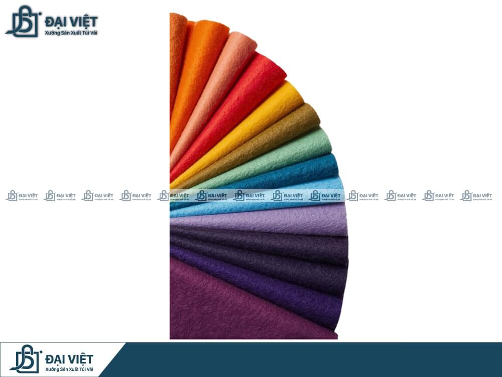 bảng màu vải canvas phổ biến hiện nay