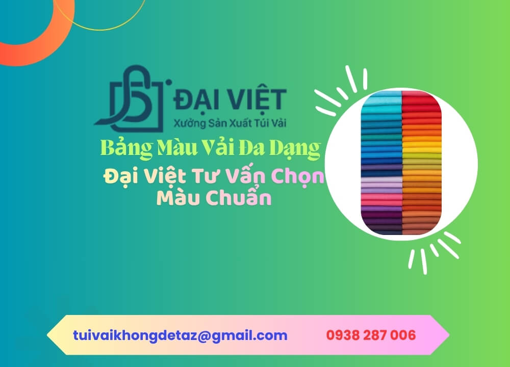 bảng màu vải