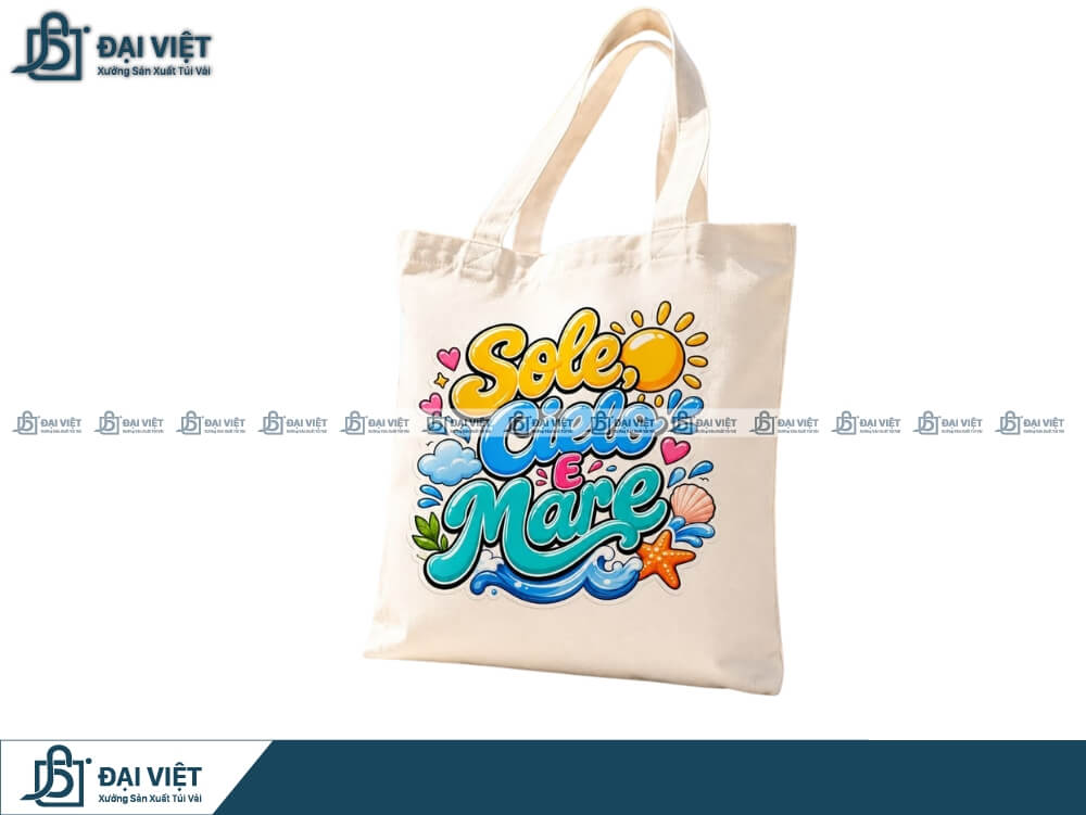 in túi vải canvas quảng cáo