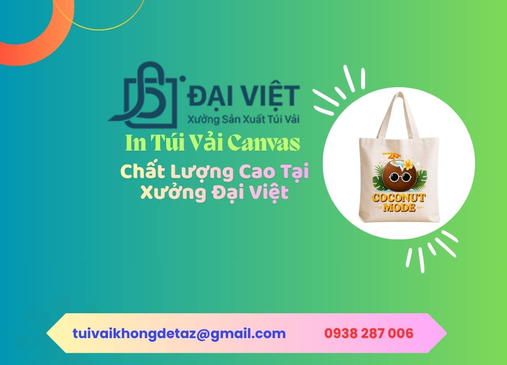 in túi vải canvas