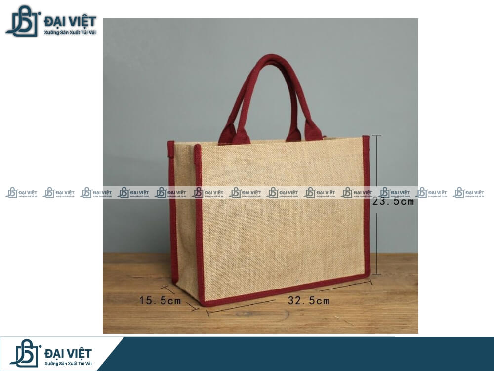Kích thước túi vải bố phù hợp đựng tài liệu