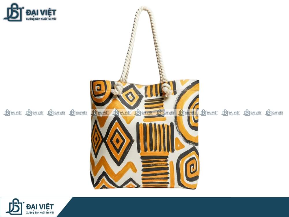 Túi vải canvas giá rẻ in logo theo yêu cầu