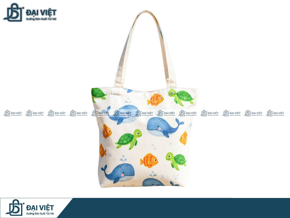 Túi vải canvas giá rẻ thân thiện môi trường
