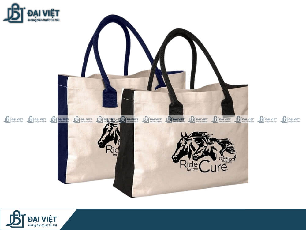 Túi vải canvas in logo doanh nghiệp
