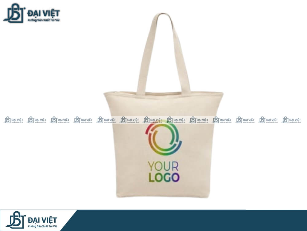 Túi vải canvas in logo chất lượng cao