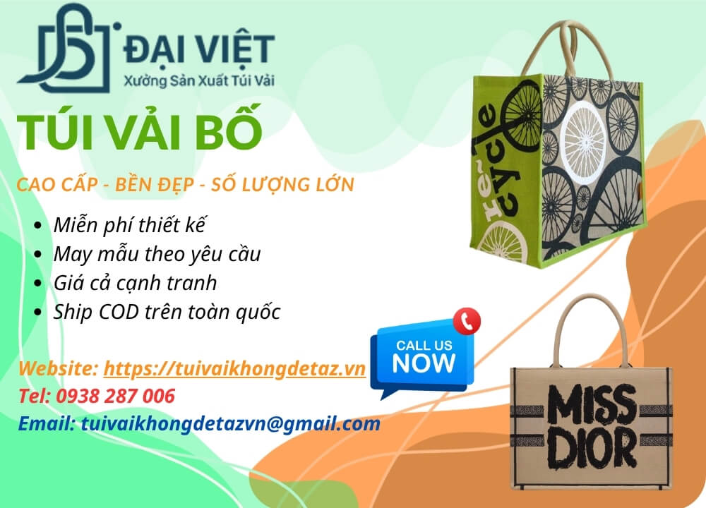 túi vải bố