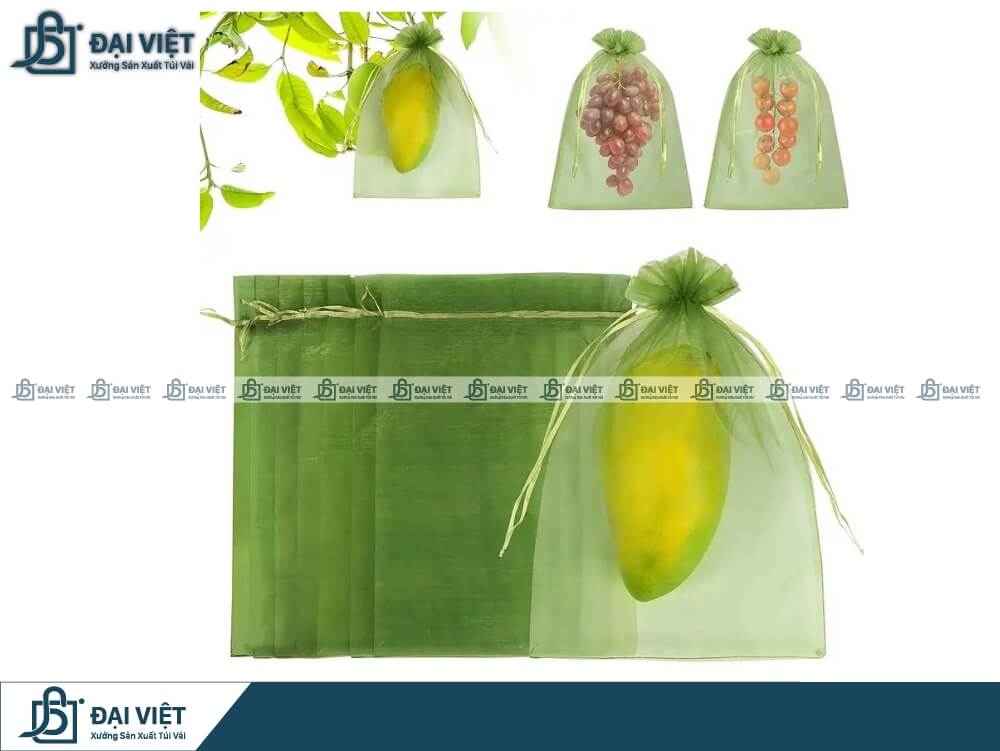 Túi vải không dệt bọc trái cây bảo vệ nông sản