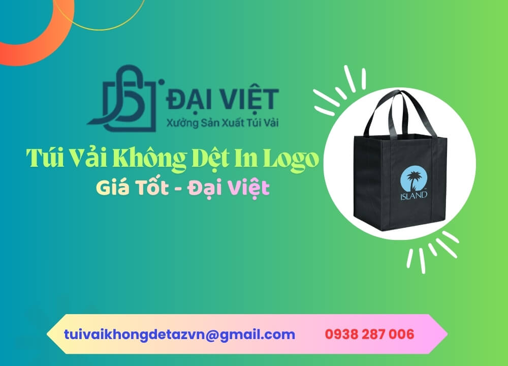 túi vải không dệt in logo
