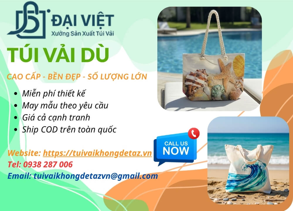 túi vải dù